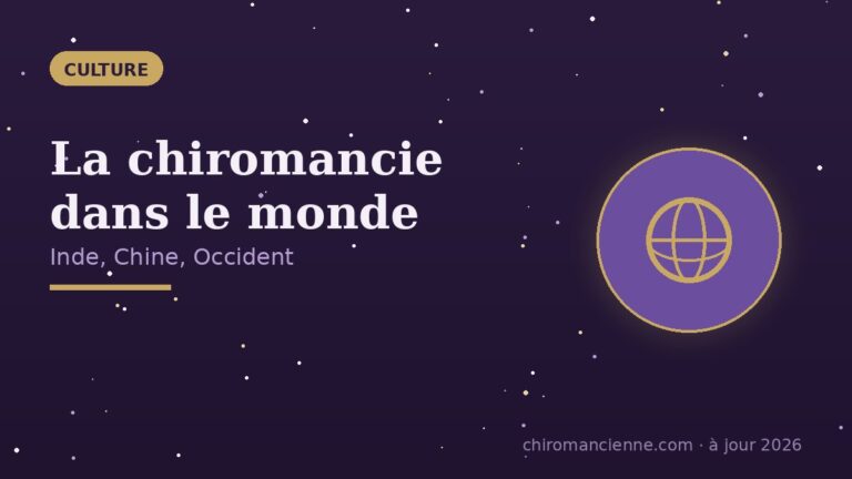 La chiromancie à travers le monde : Inde, Chine, Occident