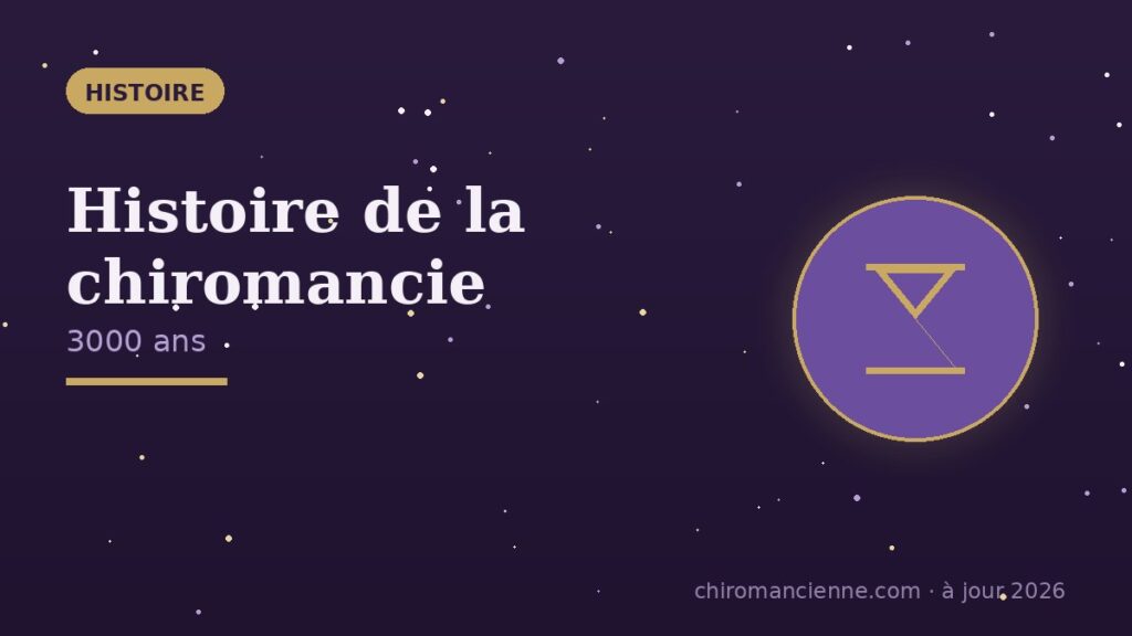 L'histoire de la chiromancie : 3000 ans de lecture des mains