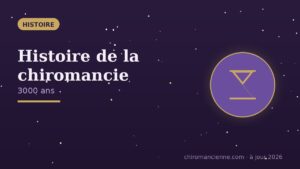 L'histoire de la chiromancie : 3000 ans de lecture des mains