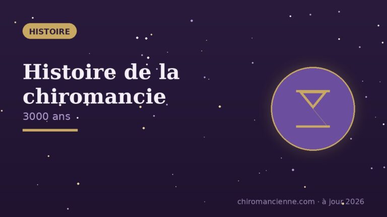L'histoire de la chiromancie : 3000 ans de lecture des mains