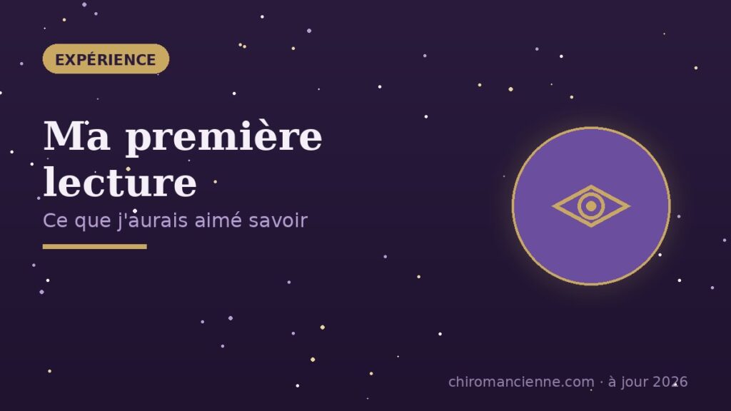 Ma première lecture de main : ce que j'aurais aimé savoir