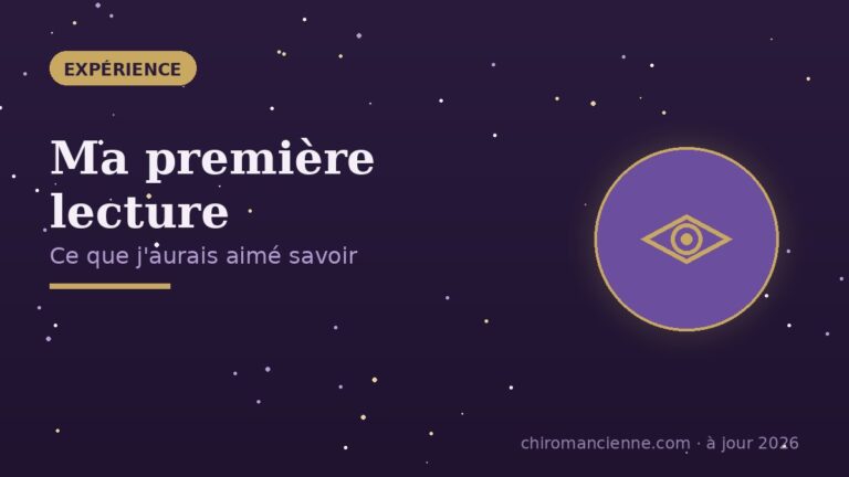 Ma première lecture de main : ce que j'aurais aimé savoir